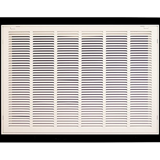 30" X 18 Steel Return Air Filter Grille for 1" Filter Fixed Hinged