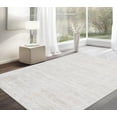 thumbnail image 6 of Pasargad Home Amari Collection Hand-Loomed Bsilk & Wool Beige Area Rug- 5' 4" X 7' 8", 6 of 6