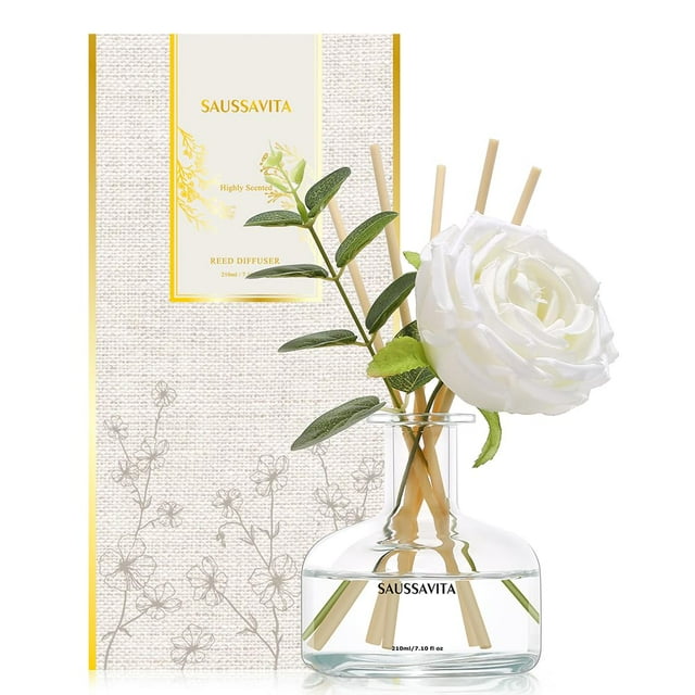 Set de difusores Reed Saussavita con aroma a jazmín blanco, 120 ml