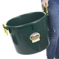 thumbnail image 6 of Little Giant 40 Quart Durable Plastic Utility Muck Tub with Handles, Green, 6 of 10