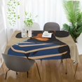 thumbnail image 3 of Yayeee Tablecloths 60" x 120" Rectangle Wrinkle Resistant Party Table Cover, Dog Artist, 3 of 8