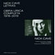 thumbnail image 1 of Nick Cave Letras Obra Lírica Completa 1978-2019 Libros del Kultrum 9788412184204, 1 of 2