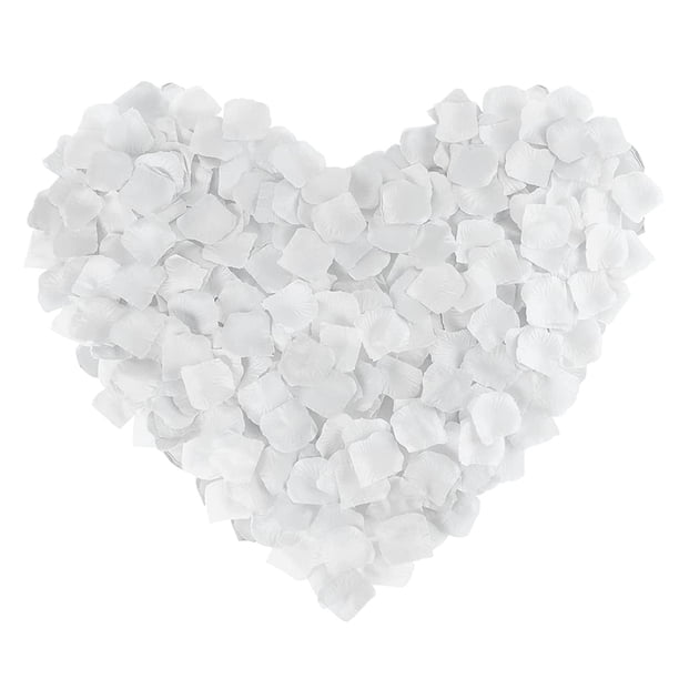 1200 piezas de pétalos de rosa artificiales, pétalos de flores no tejidas para decoración romántica, boda, fiesta, día de San Valentín Zhivalor CPB-SSW2214-2