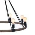 thumbnail image 3 of Old Modern Handicrafts AL008 Rope Pendant Lamp, 8 Bulbs, 3 of 3