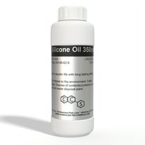 Silicone Oil 350 cSt | High-Performance Dimethylpolysiloxane Fluid - 500mL (16 Fl Oz)