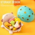 thumbnail image 5 of Gallickan Montessori Toys for 1-3 Year Old, Hedgehog Toys for Toddler Learning, Fine Motor and Sensory Toys for Kids Ages 18+ Months, Educational Toys for Toddlers, Blue, 5 of 9