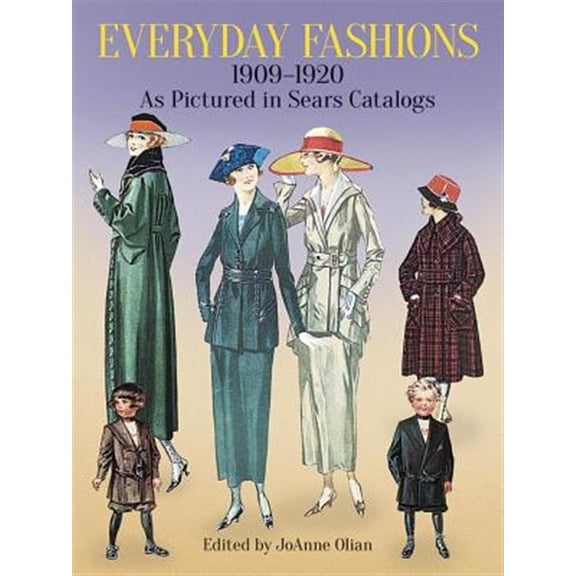 Pre-Owned Dover Fashion and Costumes: Everyday Fashions, 1909-1920, As Pictured in Sears Catalogs (Paperback)