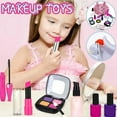thumbnail image 1 of Set de Maquillaje Ganfancp Casa de Juegos Infantil Simulación Cosmética Niña Juguetes Belleza Liquidación 1X, 1 of 7