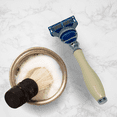 thumbnail image 2 of GENTS Men's 5 Blade Manual Razor, White, 2 of 8