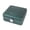 Green, variant on Shockproof Aluminum Watch Case Featuring Soft Interior Foam for Impacts Prevention Lightweight Design Portable Storage