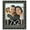 Bamboo Black, variant on 17x21 Silver Modern Bamboo Picture Frame - UV Acrylic, Foam Board Backing, Hanging Hardware