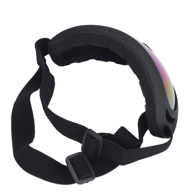 EOTVIA Dog Wear Sunglasses, Large Dog Goggles Colorful Lens Windproof Adjustable Straps For Riding Motorcycle For Swimming