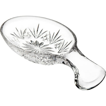 

Spoon Rest Kitchen Counters Crystal Glass Spoon Holder Rest - Dublin Collection