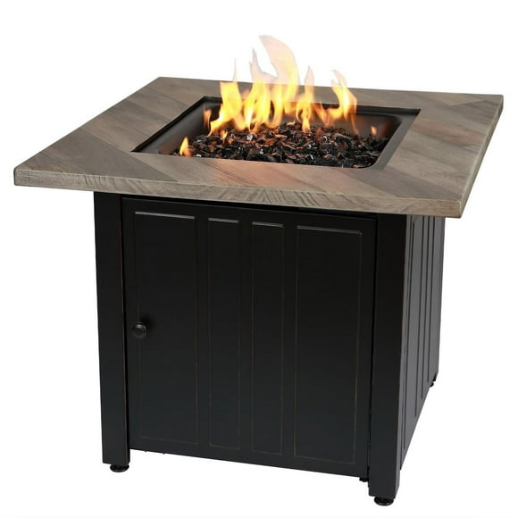 ENDLESS SUMMER The Harper 30" Square Gas Fire Pit