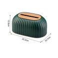 thumbnail image 3 of Spring Support Tissue Dispenser Box Automatic Lifting Dispenser Box For Dining Room Bedroom Living RoomLight The Luxury Of Green, 3 of 3