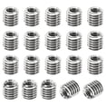 thumbnail image 1 of Unique Bargains Adaptateurs de Filetage Manchon Réducteur Écrou 20 Pcs M5x0.8 Mâle à M3x0.5 Femelle Réparation Insert Écrou 5mm, 1 of 7