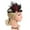 Red, variant on Women's 1920S Flapper Black Headband Party Headpiece Black One Size