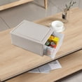 thumbnail image 5 of Gloreen 17.5 Quart Plastic Storage Drawers, Stacking Storage Drawer Box, 3-Pack, 5 of 6