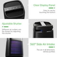 thumbnail image 5 of Breezome Air Purifier for Home Large Room,up to 500 Sq ft,UV-C,High-Efficiency Filter,Remove 99.97% Particles such as Pollen Smoke Pet Dander, Air Cleaner for Allergy Asthma, 5 of 12