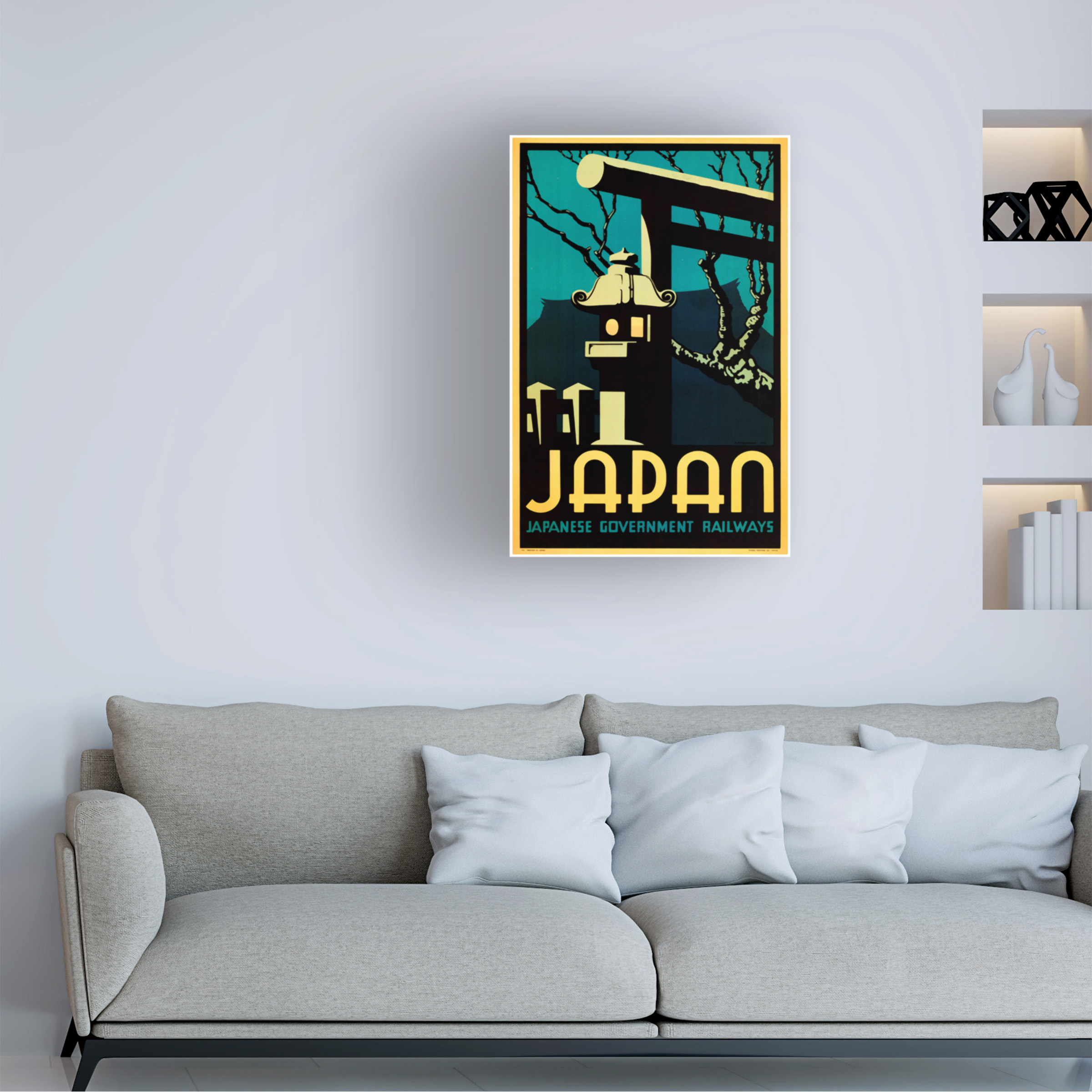 Trademark Fine Art 'Travel 279' Canvas Art by Vintage Lavoie