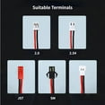 thumbnail image 4 of 3.7V 420mAh Li-Ion Battery 802030 Lithium Polymer Rechargeable Battery For Bluetooth Headset GPS Toy, 4 of 6