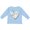 AE-Light Blue, variant on Inktastic Lung Cancer Awareness White Ribbon Around Heart Boys or Girls Long Sleeve Toddler T-Shirt