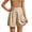 E1-Beige Pants, variant on Women's Plus Size High Waisted Linen Shorts Pleated Front Wide Leg Casual Shorts Loose Fit Summer Shorts with Side Pockets S-3XL White Shorts