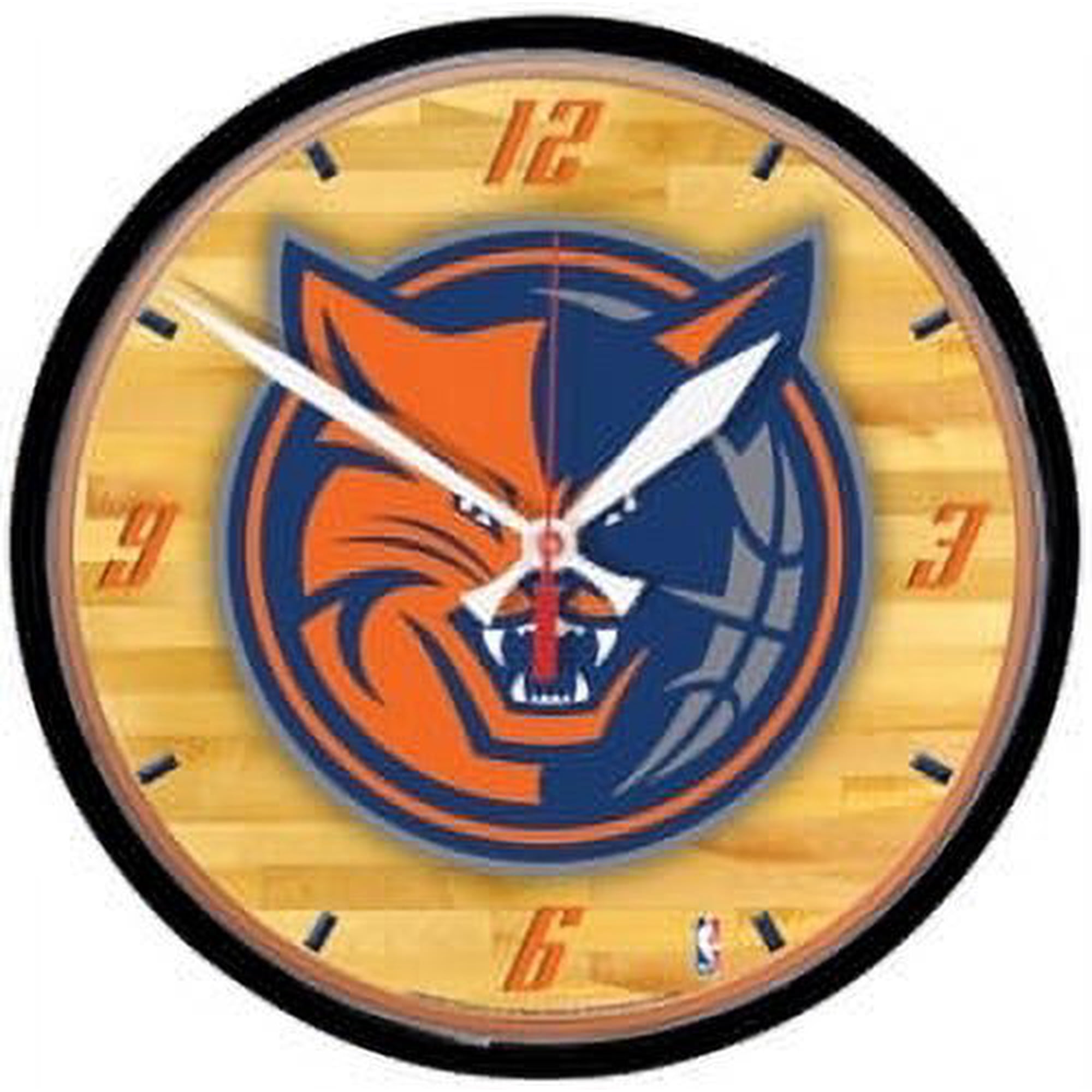 Wincraft Charlotte Bobcats Round Wall Clock