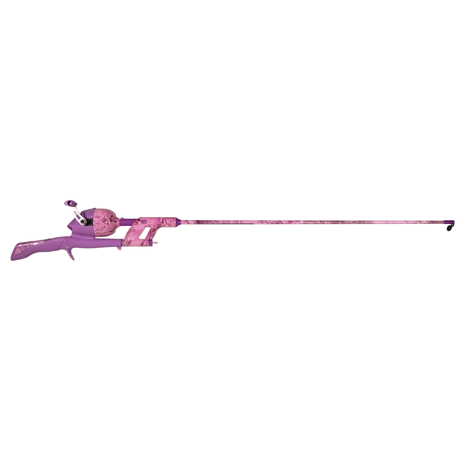 Realtree Passion Pink Micro Tangle-Free Spincast Fishing Rod and Reel Combo with EVA Handle and 3.1:1 Gear Ratio