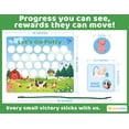thumbnail image 3 of Tabla de entrenamiento para ir al baño Bright Seed Cars con pegatinas para niños, 3 of 6