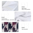 thumbnail image 4 of Haosy 2 Pack Kitchen Wash Cloths with Hanging Loops Absorbent Absorbent Quick Drying Hand Towels, Pied De Poule Pattern, 4 of 7