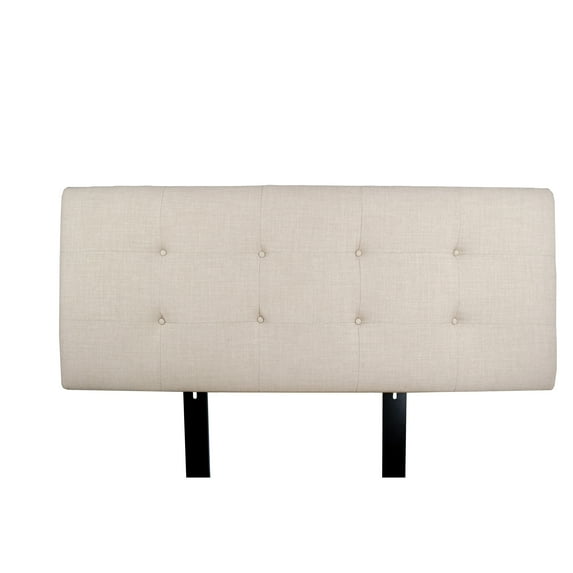 MJL Furniture Designs MJL Furniture Ali Button Tufted Beige Upholstered Headboard