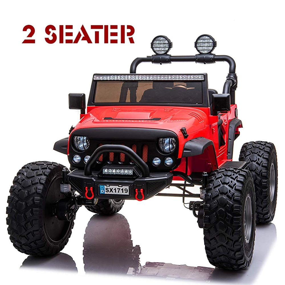 remote control ride on jeep 2 seater
