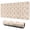 Golden Retriever Pose, variant on 35.4x15.7 Inch Gaming Mouse Pad, Non-Slip Stitched Rubber Desk Mat for Desktop & Laptop,Golden Retriever Pose Heart Beige Pattern