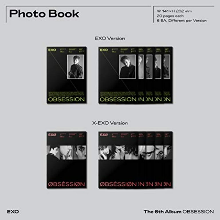 EXO The 6th Album 'OBSESSION' (EXO & X-EXO Verison) - CD - Walmart.com