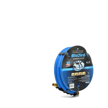 BluBird BB3810 Rubber Air Hose 3/8" x 10 ft