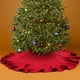 thumbnail image 5 of Delantal de Lana de Punto Decorativo de Temporada de 4,17 Pies para Base de Árbol, Chal, Falda Decorativa para Árbol de Navidad, Falda de Árbol de Navidad de Gran Tamaño, Suministros de Decoración Na, 5 of 7