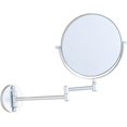 thumbnail image 2 of Bathroom Mirror Makeup Mirror Wall Type Cosmetology Magnifier Extensible Double Face Mirror 8 inch, 2 of 5
