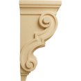 thumbnail image 3 of Ekena Millwork 4 1/2"W x 5"D x 10"H Medium Traditional Wood Corbel, Alder, 3 of 4