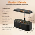 thumbnail image 6 of Nanafrog Hydroponics Growing System, 10 Pods Upgraded Full Spectrum LED Light Height Adjustable, 6 of 7