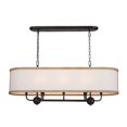 thumbnail image 4 of Kichler Lighting - Heddle - 8 Light Double Linear Chandelier In Homestead, 4 of 12
