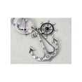 thumbnail image 2 of Antique Tone Nautical Sailor Sea Anchor Crystal Rhinestone Keychain, 2 of 4