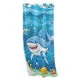 thumbnail image 5 of Shark in Ocean Blackout Curtains W82 x L42 1 Panel Window Curtain for Bedroom Living Room, 5 of 7
