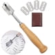 thumbnail image 1 of Bread Cutter Bread Lame Bread Scoring Tool Dough Bread Scoring Knife Tool With 5 Blades & Leather Cover, 1 of 5