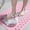 Pink, variant on Non-Slip Bath Mat for Tub and Shower, Rubber Backing Bathroom Shower Mat with Foot Scrubber and Massage Texture, Mildew Resistant Bathroom Rug