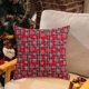 thumbnail image 1 of Funda para cojín lumbar de copo de nieve de Navidad | Funda de almohada de poliéster | Acento decorativo de sofá | Diseño multicolor | 45x45cm | Tela suave, transpirable y gruesa | 1 Pack, 1 of 6