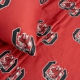 thumbnail image 3 of South Carolina Gamecocks Sheet Set Red Polyester Sports & Collegiate King 299 and Below,300 - 499, 3 of 5