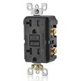 thumbnail image 4 of Outlet Leviton AFCI/GFCI 20A de doble función, autocomprobación, color negro, 4 of 6