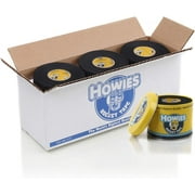 Howies Hockey Tape - Black Cloth Hockey Tape (12 Pack) and Free Tape TIN
