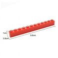 thumbnail image 3 of 20PCS DIY Building Blocks 1x12 Dots Thick Figures Bricks Educational Creative Compatible With Brands Toys for Children 6112 Red 20pcs, 3 of 6
